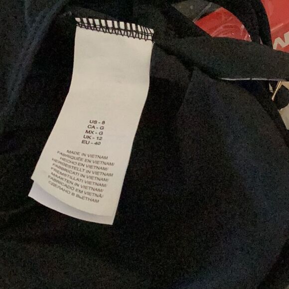 La Blanca Island Goddess Lingerie One Piece - Black, Size 8, NWT - Picture 10 of 10